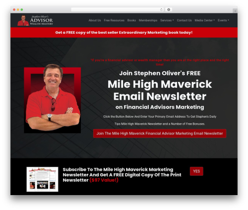 picostrap5 premium WordPress theme - advisorwealthmastery.com