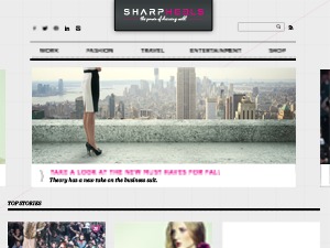 Sharp Heels Theme WordPress theme by Run Riot Creative