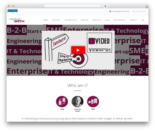 Theme WordPress Joeby - stephensmith.biz