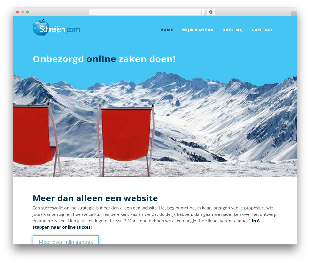 Theme WordPress X - schreijen.com Theme WordPress X - schreijen.com