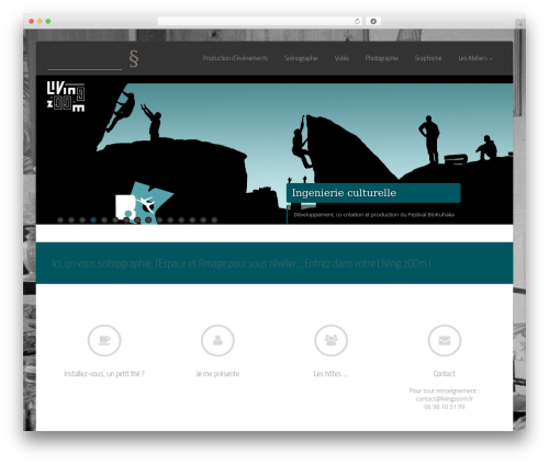 Theme WordPress Asteria Lite - livingzoom.fr