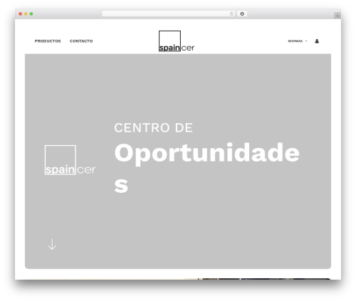 Uncode WordPress theme - spaincer.com
