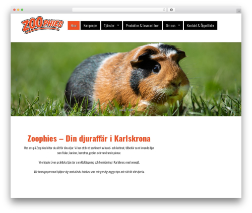 Visual Composer Starter WordPress theme - zoophies.se