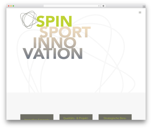 WordPress theme Divi - sport-innovation.de