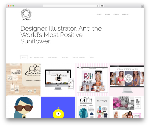 WordPress theme GridStack - lalaliu.com