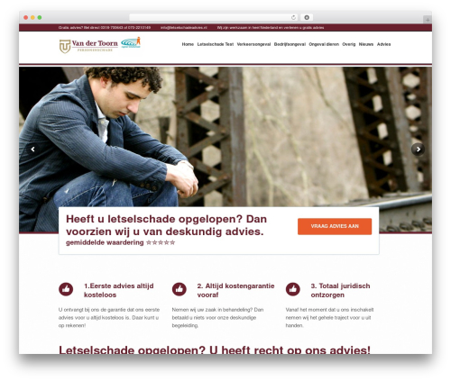 WordPress theme Medicate - letselschadeadvies.nl