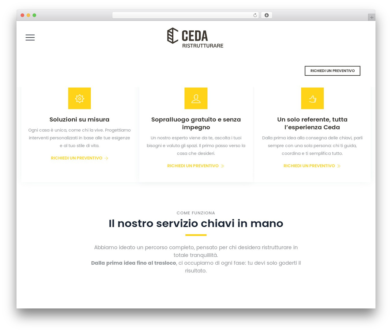 WordPress theme Boldman - www.cedaristrutturare.it
