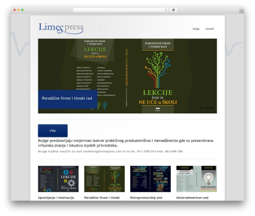 WordPress theme Class - limespress.com