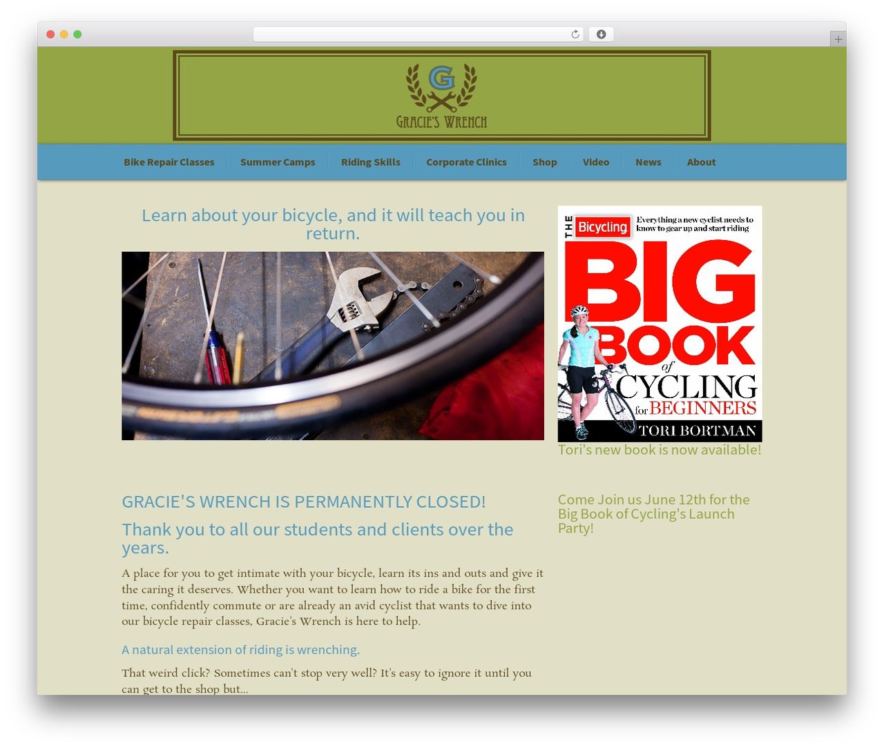 WordPress theme Modernize - gracieswrench.com WordPress theme Modernize - gracieswrench.com