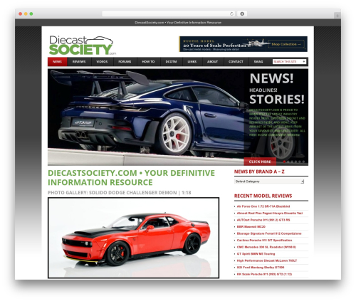 Gallery video WordPress plugin - diecastsociety.com