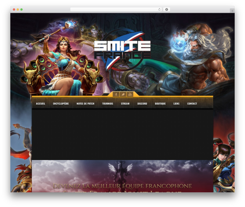 WordPress theme Orizon - smitefrance.fr