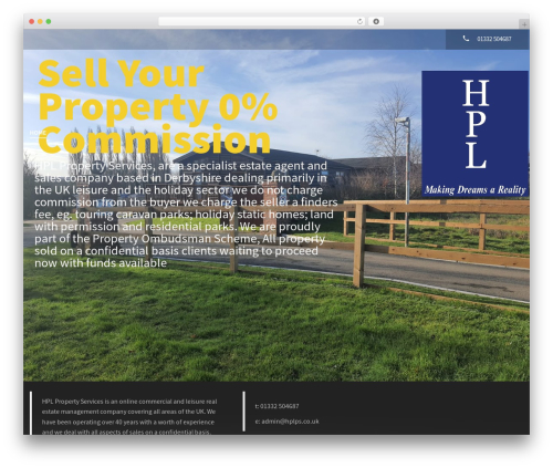WordPress theme Realtyspace - hplps.co.uk