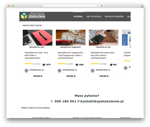 Vibe course module WordPress plugin - spdszkolenia.pl