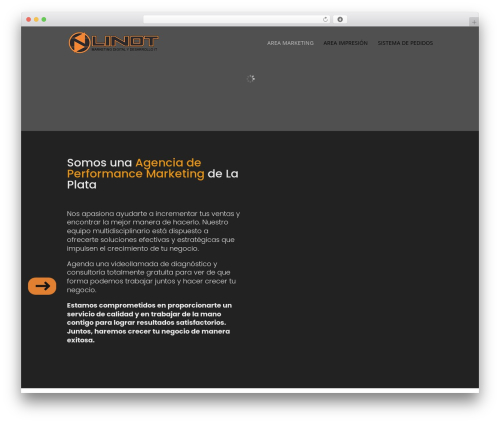 WordPress website theme Divi - linot.com.ar