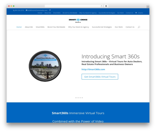 WP theme Divi - smartchoicemedia.com