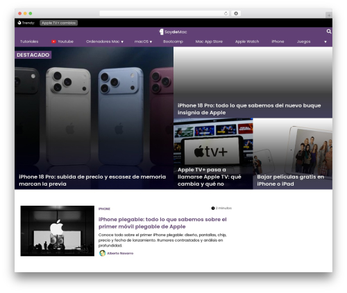 Machete (machete) free WordPress plugin - soydemac.com Machete (machete) free WordPress plugin - soydemac.com