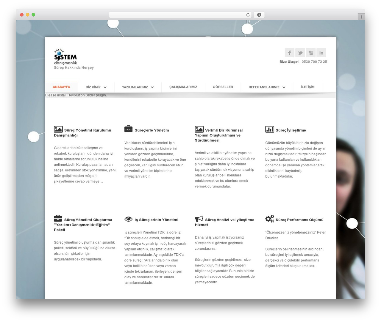 Aegaeus WordPress theme - surec.com