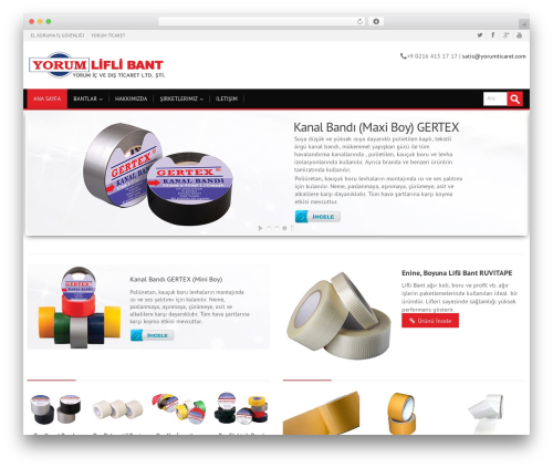 alterna WordPress theme - liflibant.com
