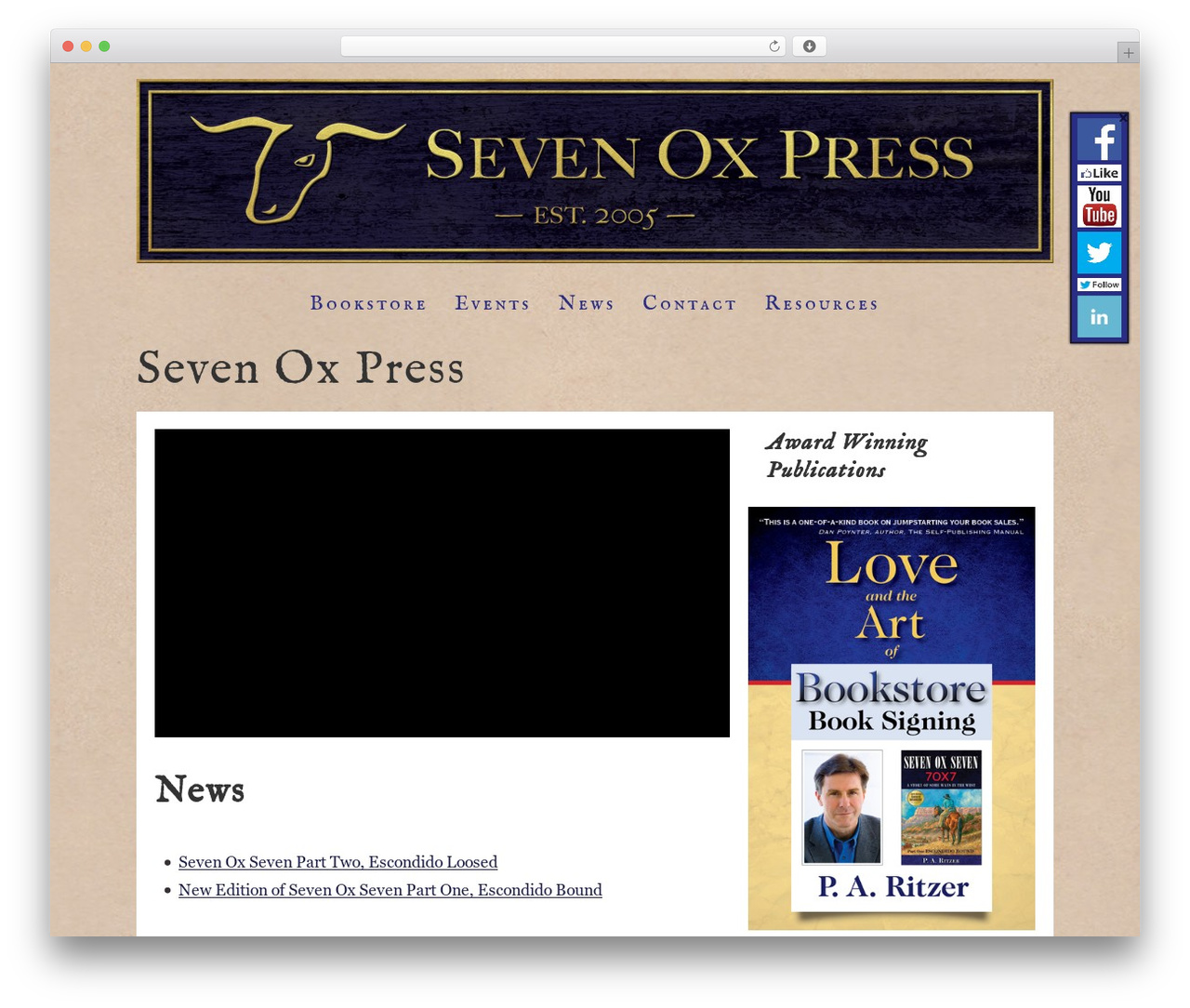 Anderson theme WordPress - sevenoxpress.com
