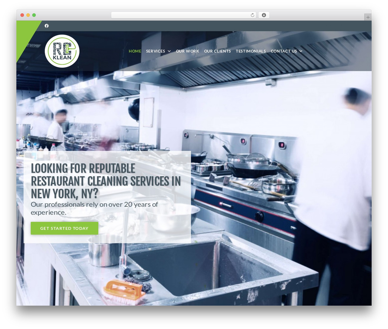 Beacon Theme WordPress restaurant theme - rcklean.com