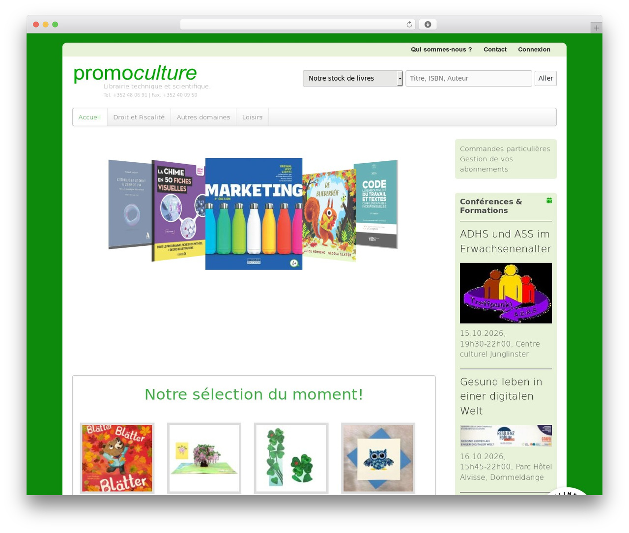 Canvas WordPress theme - librairiepromoculture.lu Canvas WordPress theme - librairiepromoculture.lu