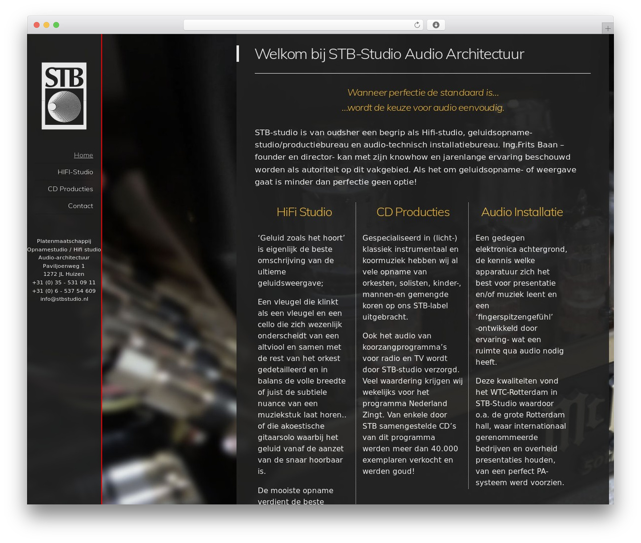 Confit WordPress theme - stbstudio.nl