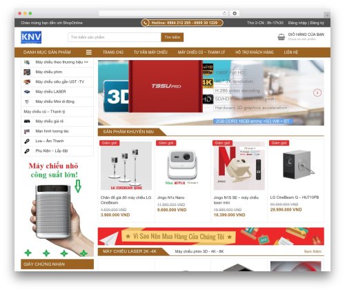 Devvn quick buy WordPress plugin - maychieulaser4k.vn