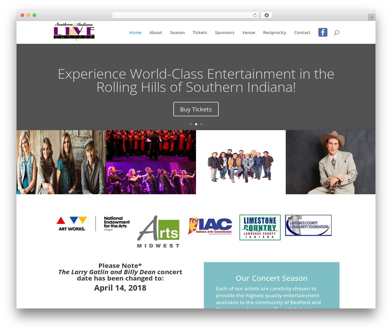 Divi WP theme - southernindianalive.com