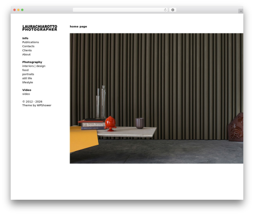 Expositio Theme theme WordPress - laurachiarotto.com