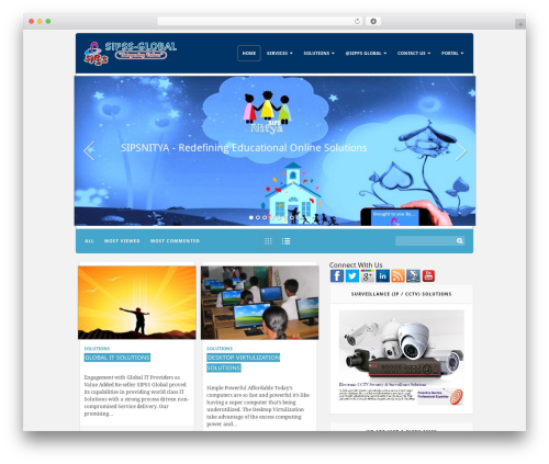Gadgetry Parent premium WordPress theme - sipssglobal.com/web
