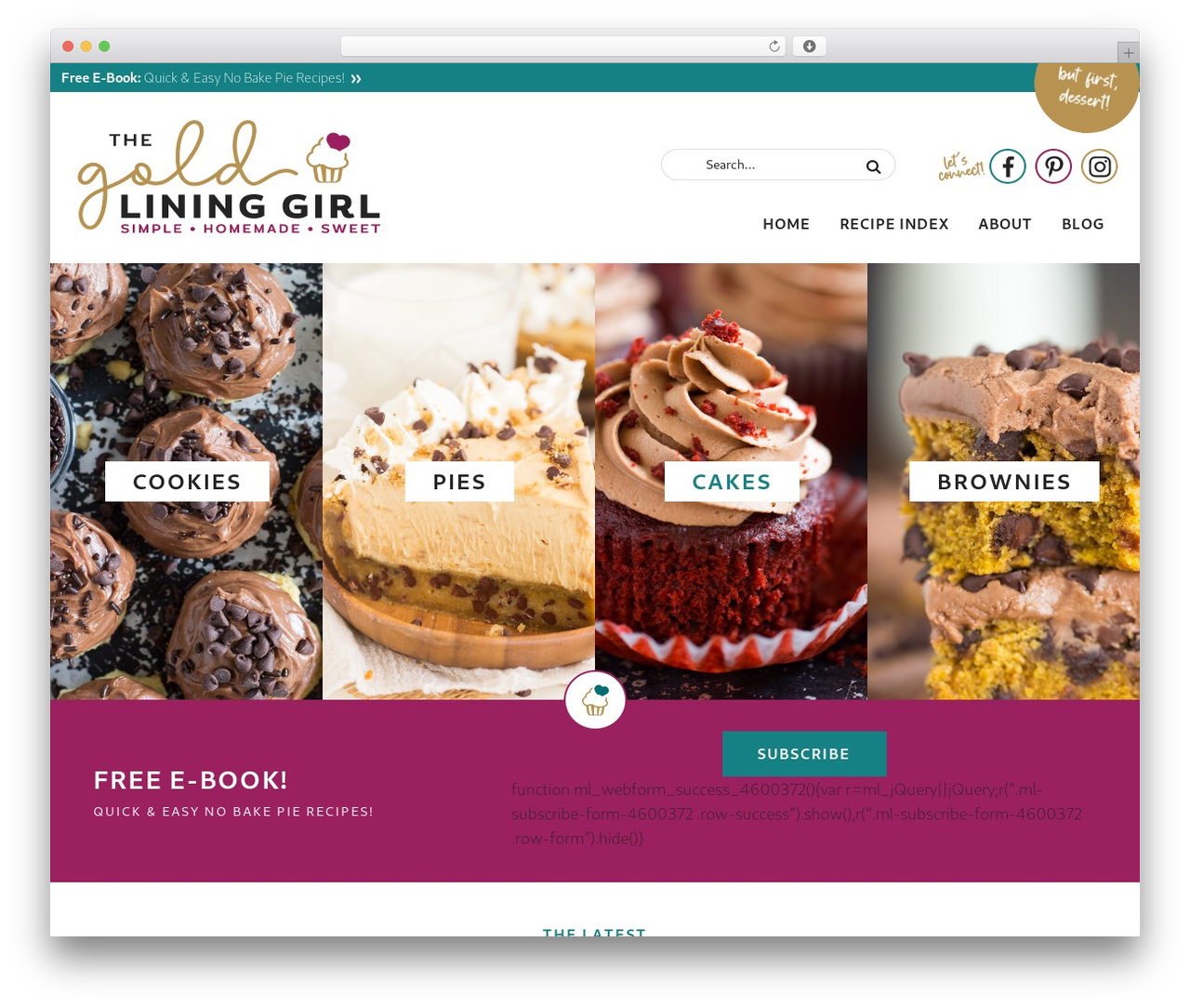 Genesis WordPress theme - thegoldlininggirl.com Genesis WordPress theme - thegoldlininggirl.com