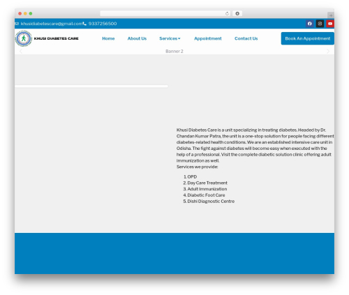 Romethemeform WordPress plugin - khusidiabetescare.co.in