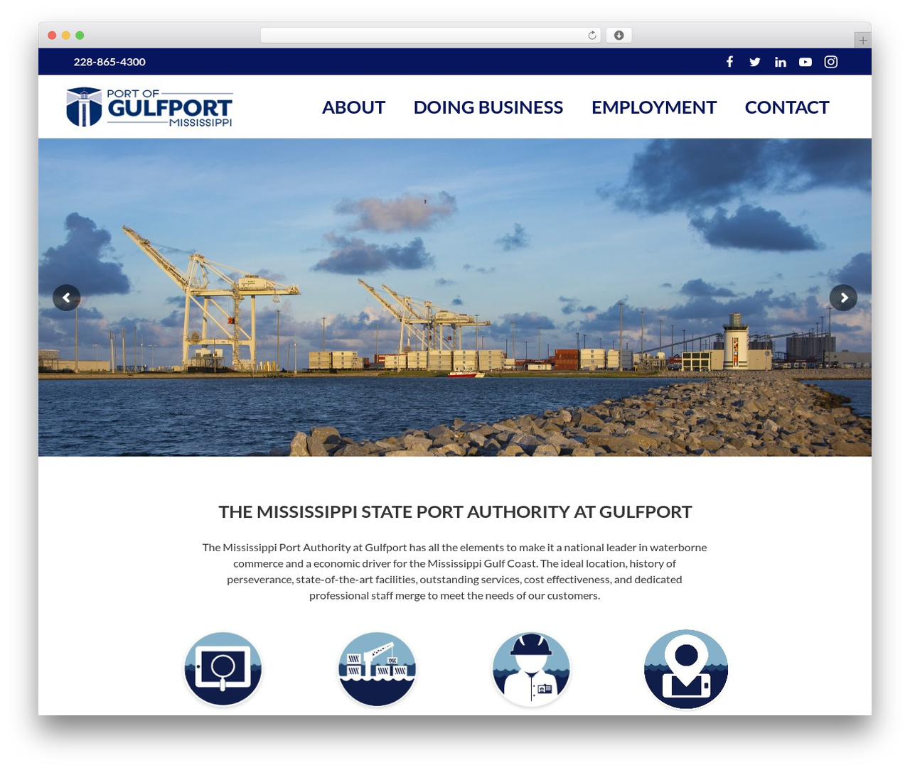 Impreza best WordPress theme - shipmspa.com
