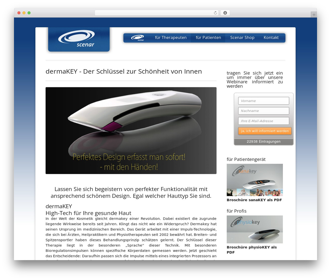 Rebirth WordPress theme - scenar.ch/dermakey Rebirth WordPress theme - scenar.ch/dermakey