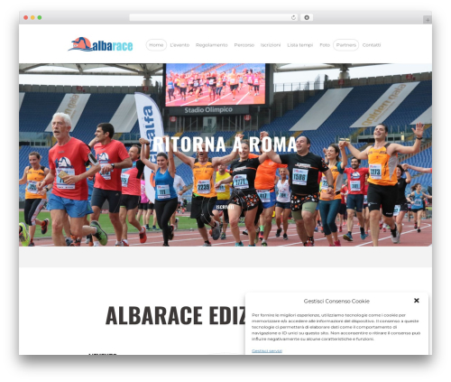 RunCrew top WordPress theme - albarace.it