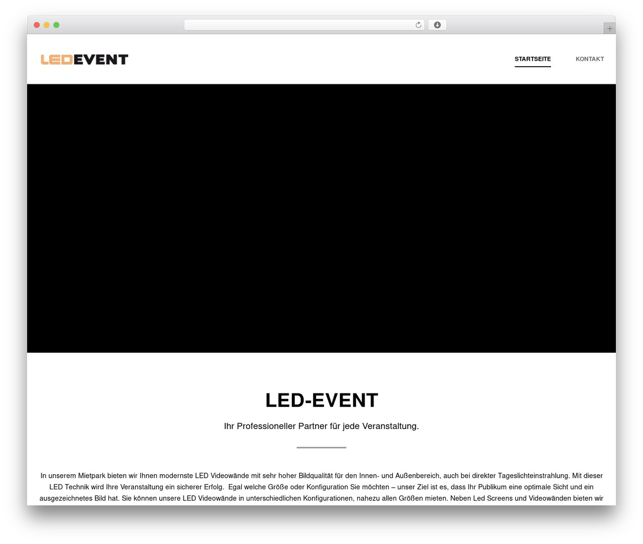 Shadow WordPress website theme - ledevent.at