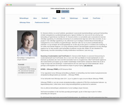Skeleton best WordPress theme - lkk.dk