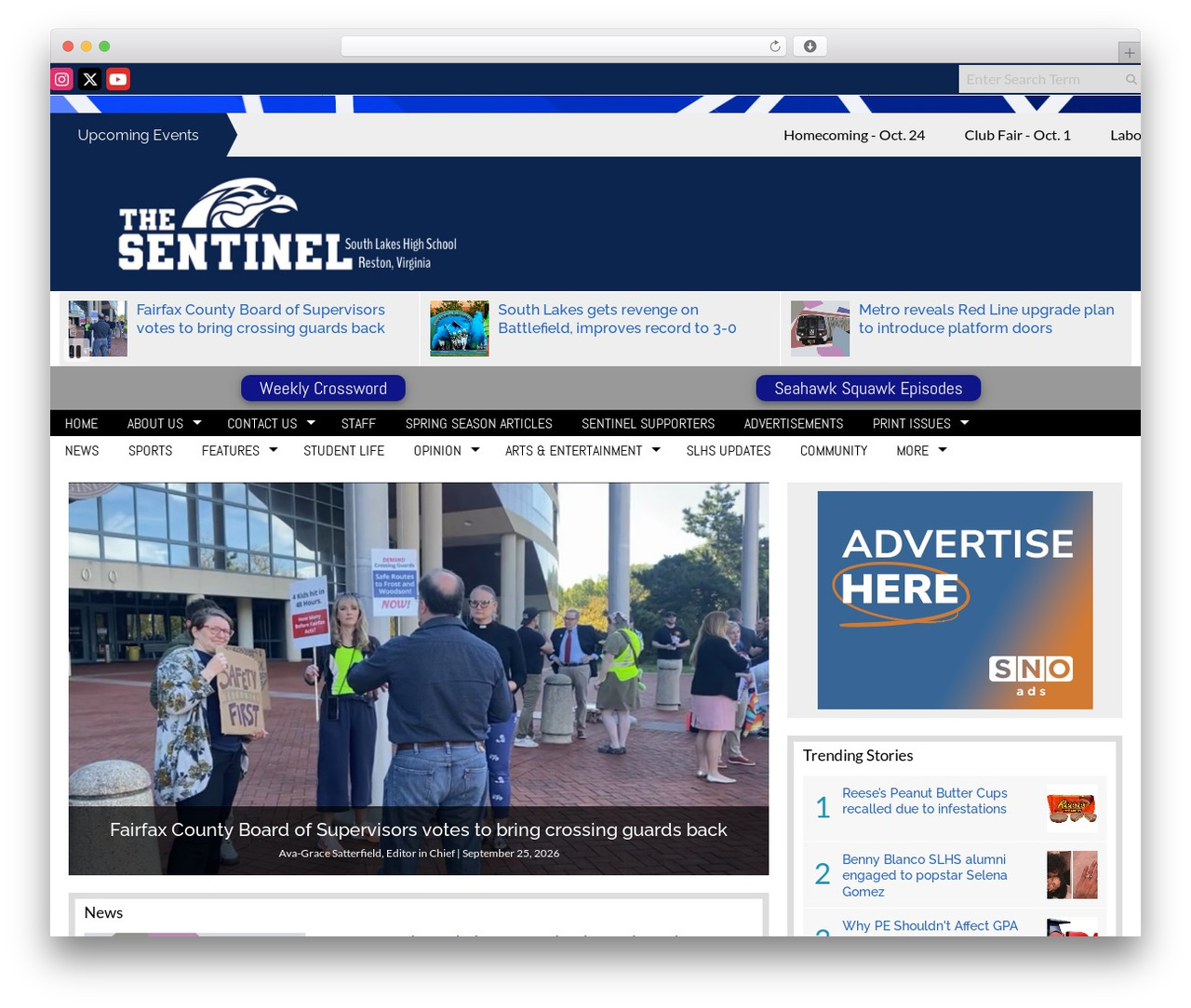 SNO FLEX best WordPress theme - southlakessentinel.com