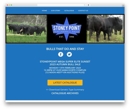Stoney Point WordPress theme design - stoneypoint.com.au
