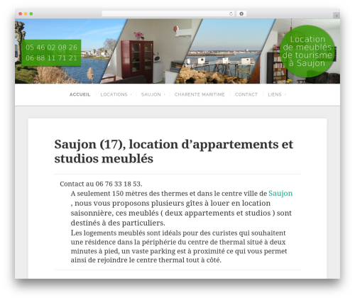 Swell Lite free WordPress theme - location-meuble-saujon.com
