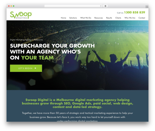 Campaign tracker WordPress plugin - swoopdigital.com.au