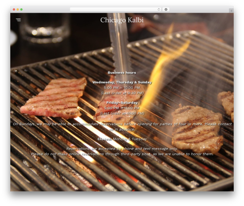 Theme WordPress Caverta - chicago-kalbi.com
