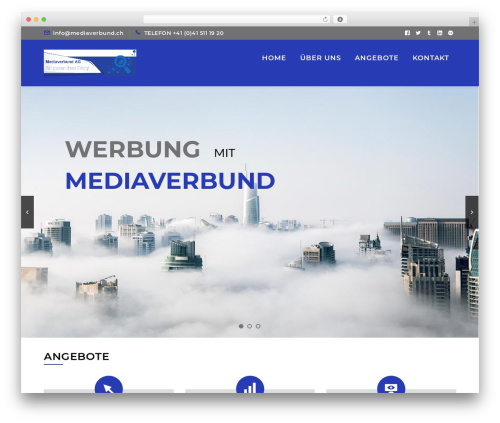 TheCraft WordPress theme - mediaverbund.ch