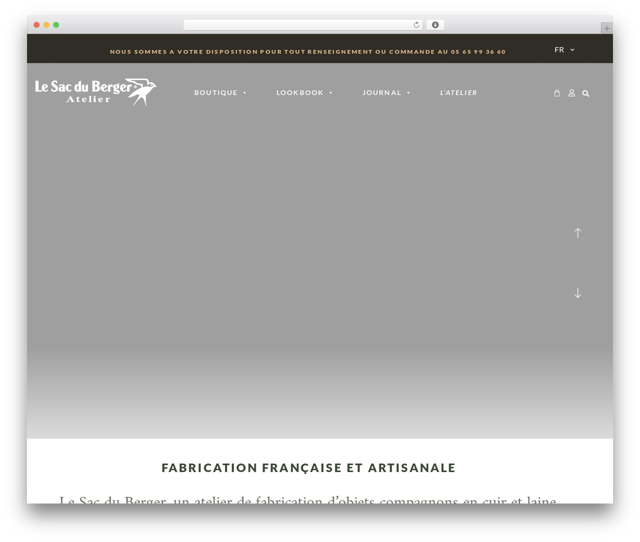 Theme BMS WordPress theme - lesacduberger.com