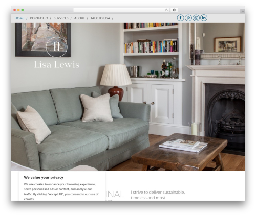 Theme WordPress COZY - lisalewis.co.uk