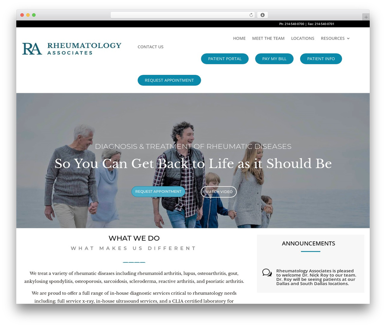Theme WordPress Divi - dfwra.com