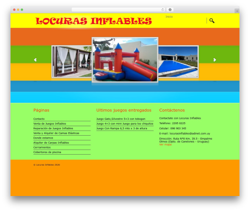 Theme WordPress Duotive One - locurasinflables.com