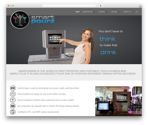 Theme WordPress Fizz - smartpourz.com