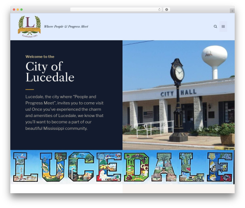 Theme WordPress GeneratePress - cityoflucedale.com
