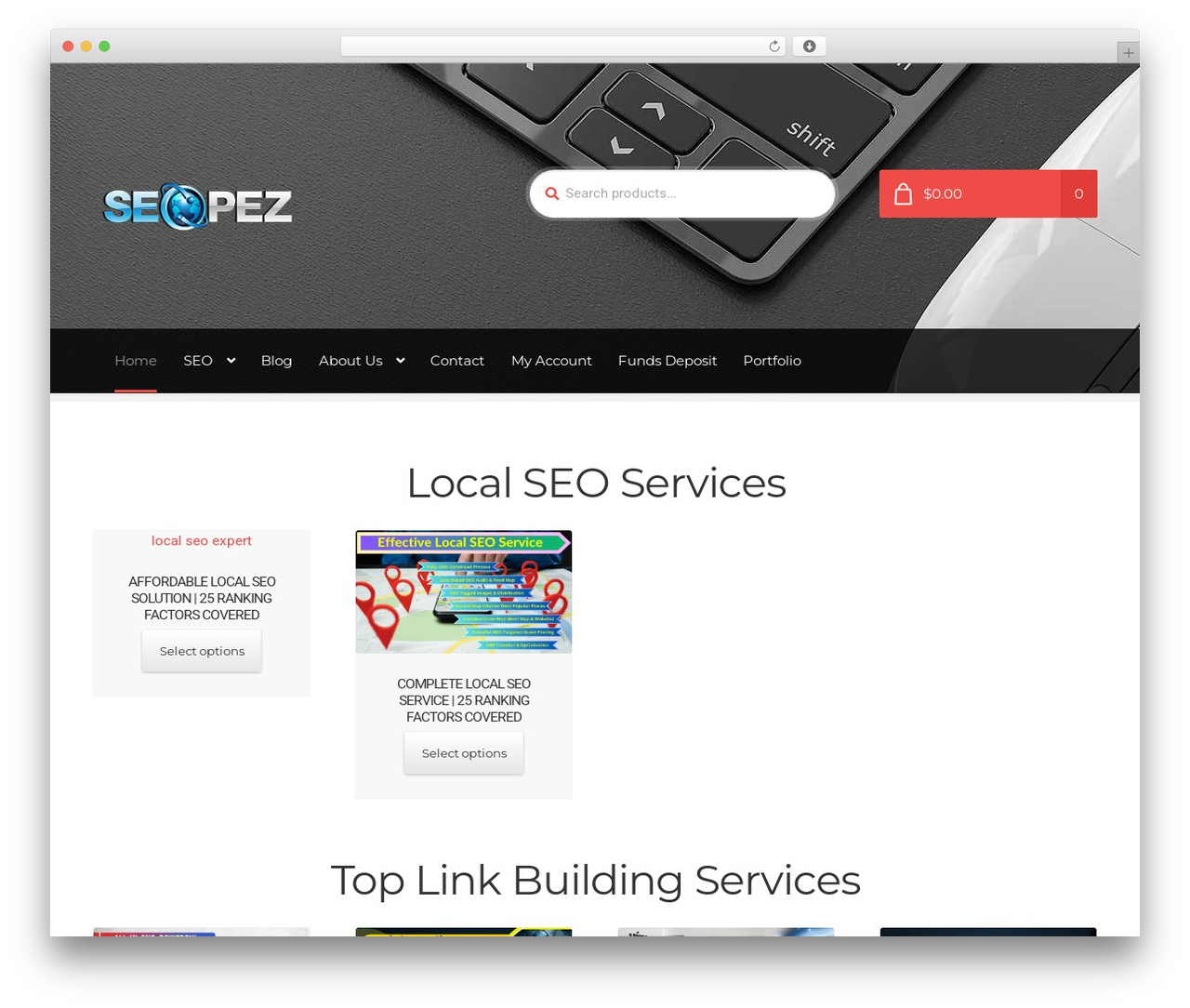 Theme WordPress Outlet - seopez.org